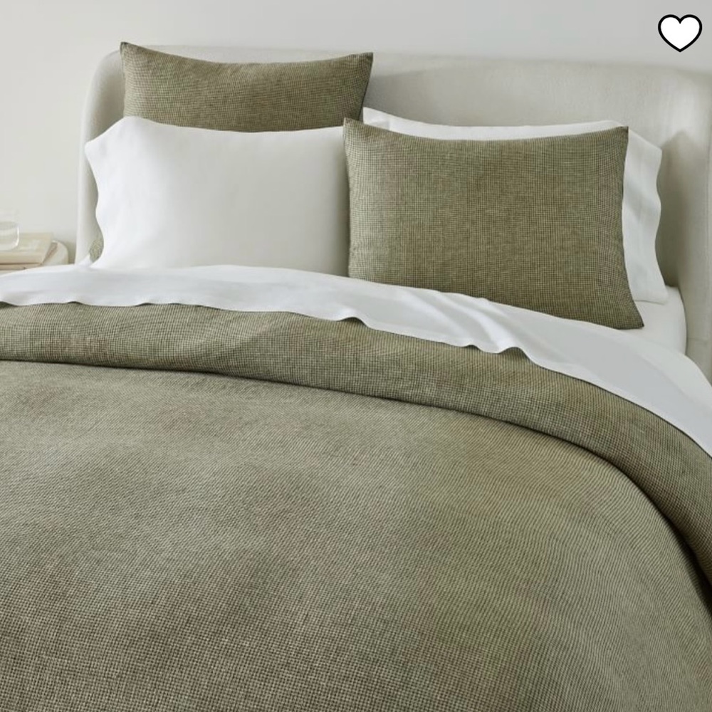 Elegant Olive Green Bedding Set